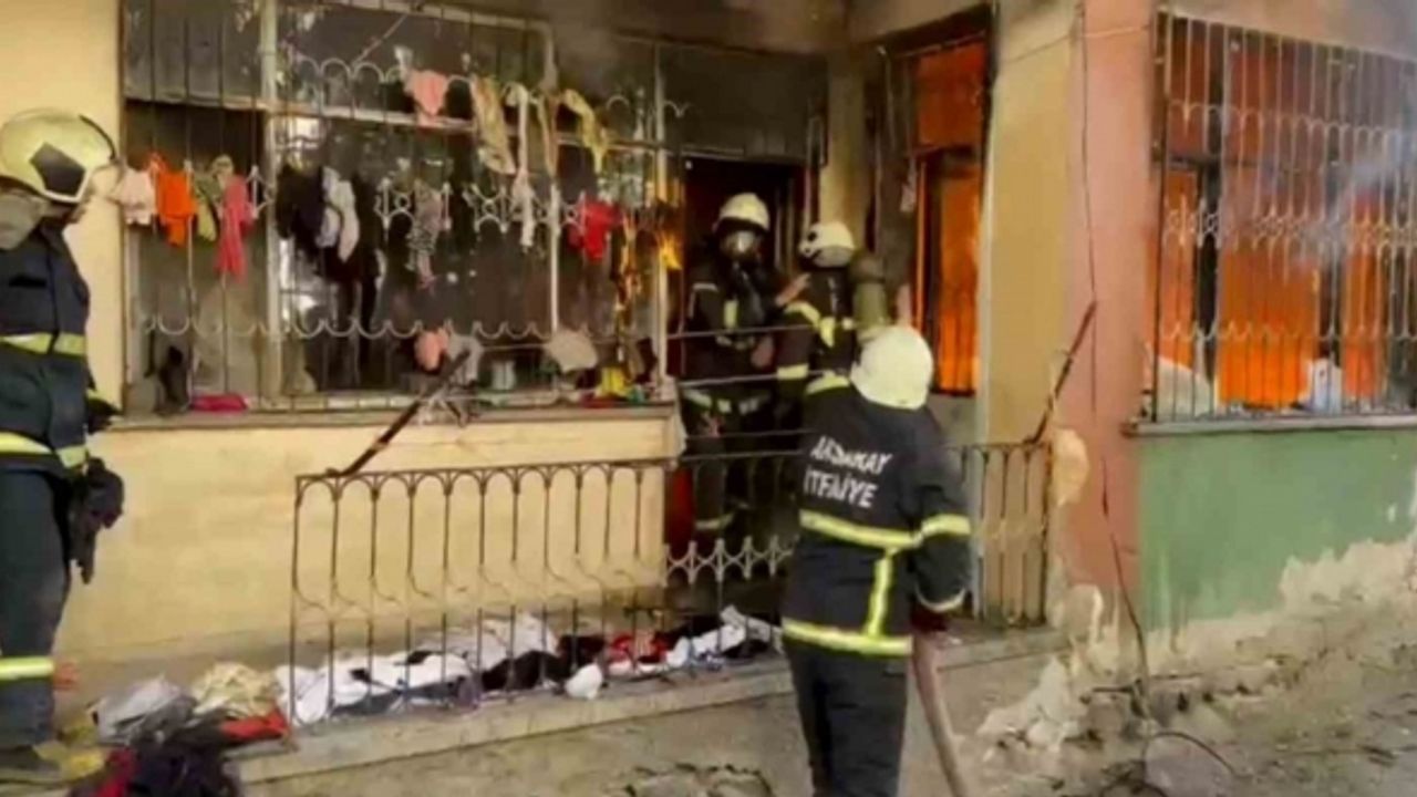 Yangında dolaba saklanan 4 yaşındaki kız çocuğu can verdi