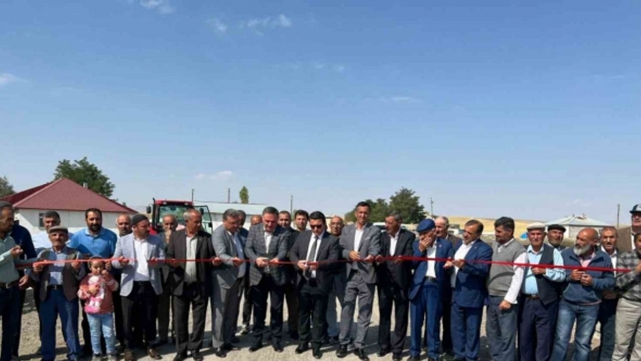 Yapımı tamamlanan Gündüzlü köyü köprüsü törenle açıldı