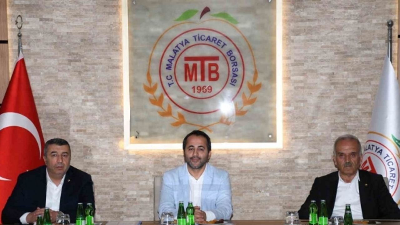 Borsa Başkanı Özcan: “Malatya’yı ayağa kaldırmak için birlikte çalışacağız”