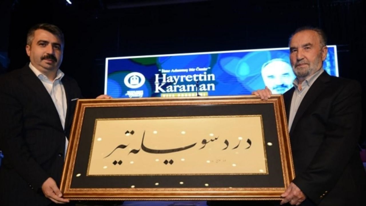 Cumhurbaşkanı Erdoğan’ın hocası Prof. Dr. Hayrettin Karaman’a vefa günü