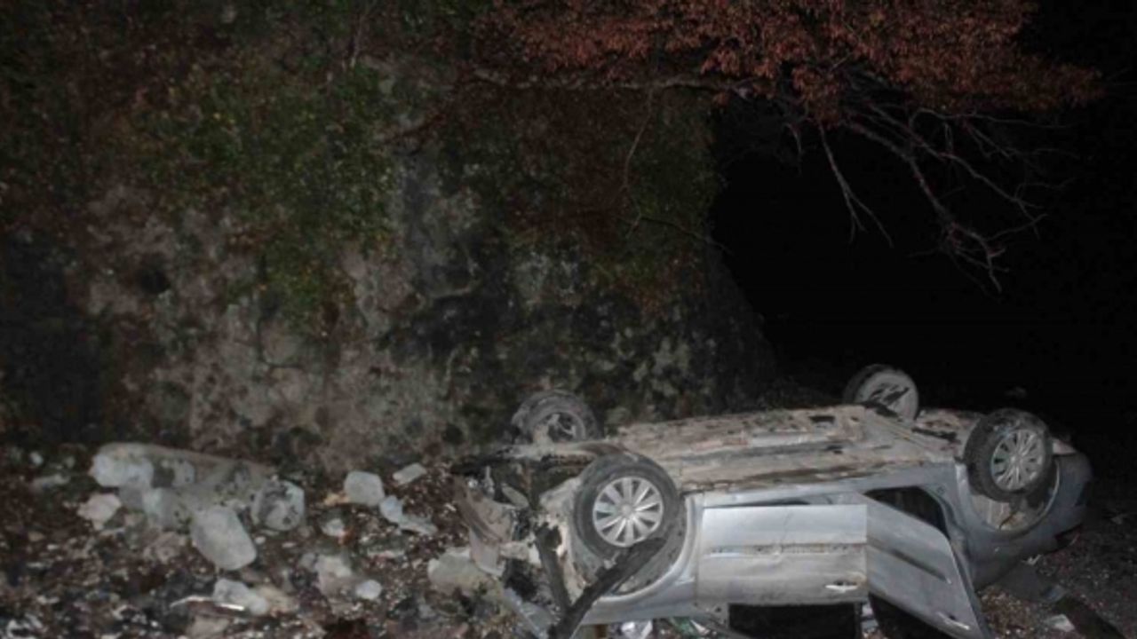 Ordu’da otomobil uçurumdan kumsala düştü: 4 yaralı