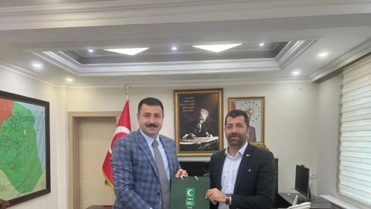 Yeşilay Ağrı Şubesi, bağımlılıklarla mücadelede iş birliği için kaymakamları ziyaret etti