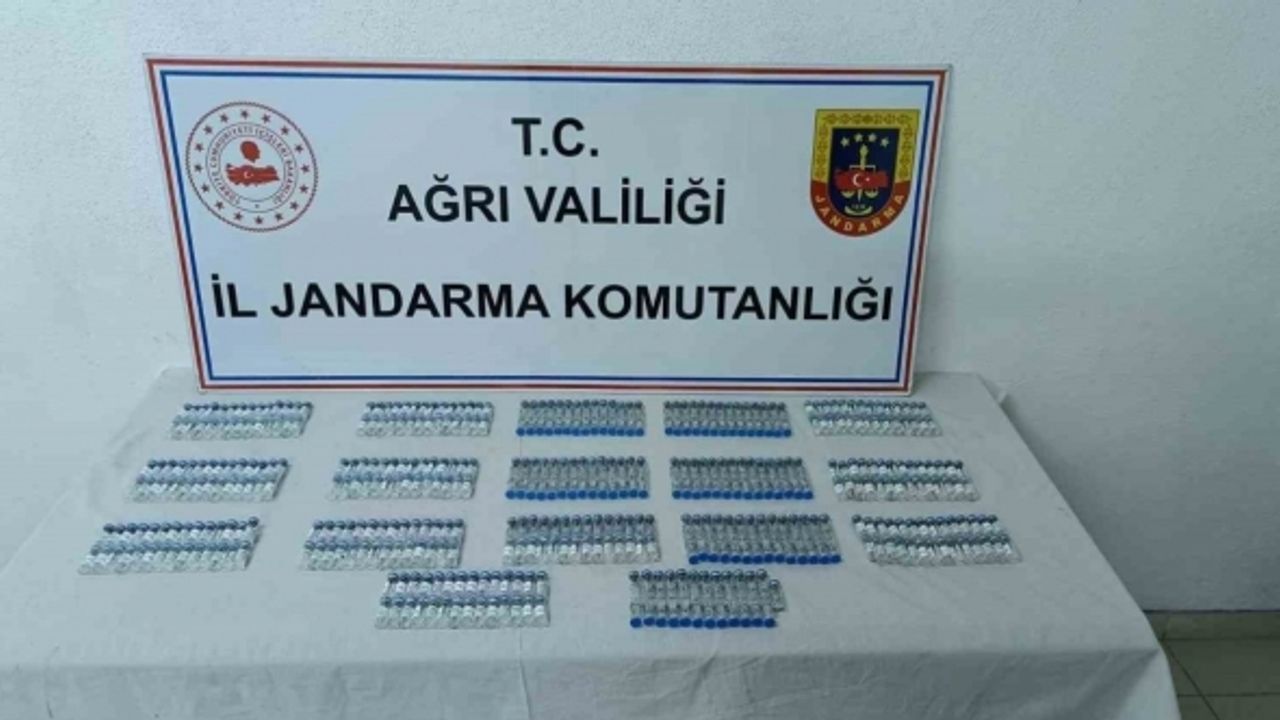 Ağrı’da 1 milyon 182 bin liralık kaçak ‘Botox’ ele geçirildi