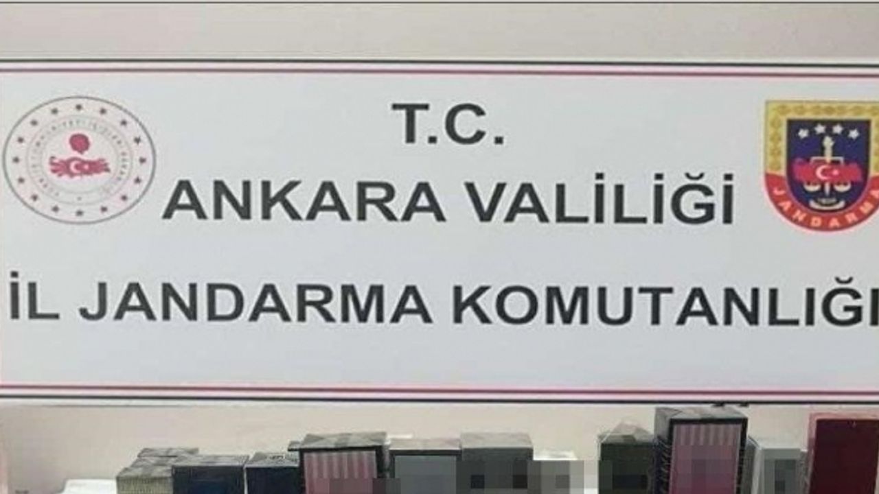 Ankara’da tarihi eser ve kaçakçılık operasyonları: 4 gözaltı