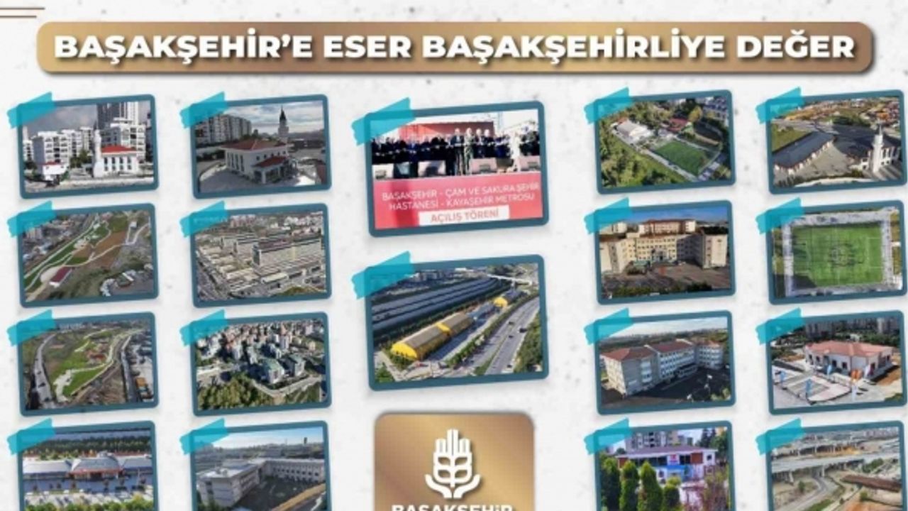Başakşehir Belediyesi, “Başakşehir’e eser, Başakşehirliye değer” sloganıyla çalışmalarına devam ediyor