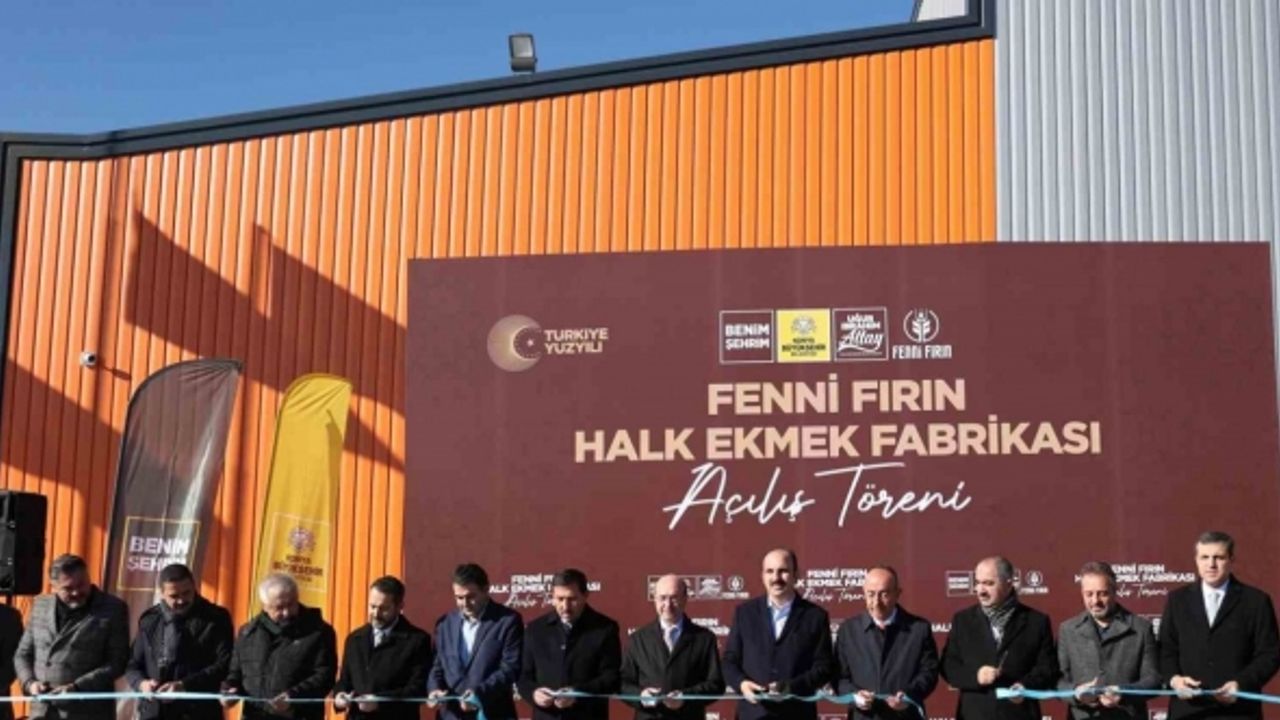 Başkan Altay: "Fenni Fırın Türkiye’nin en modern tesislerinden biri oldu"