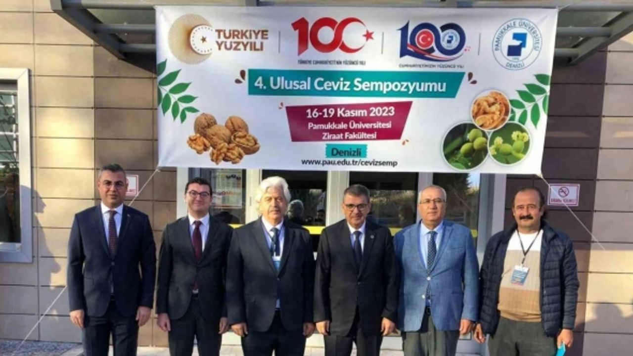 Başkan Arslan ‘Çameli Kepir’ cevizini, 4. Ulusal Ceviz Sempozyumunda tanıttı