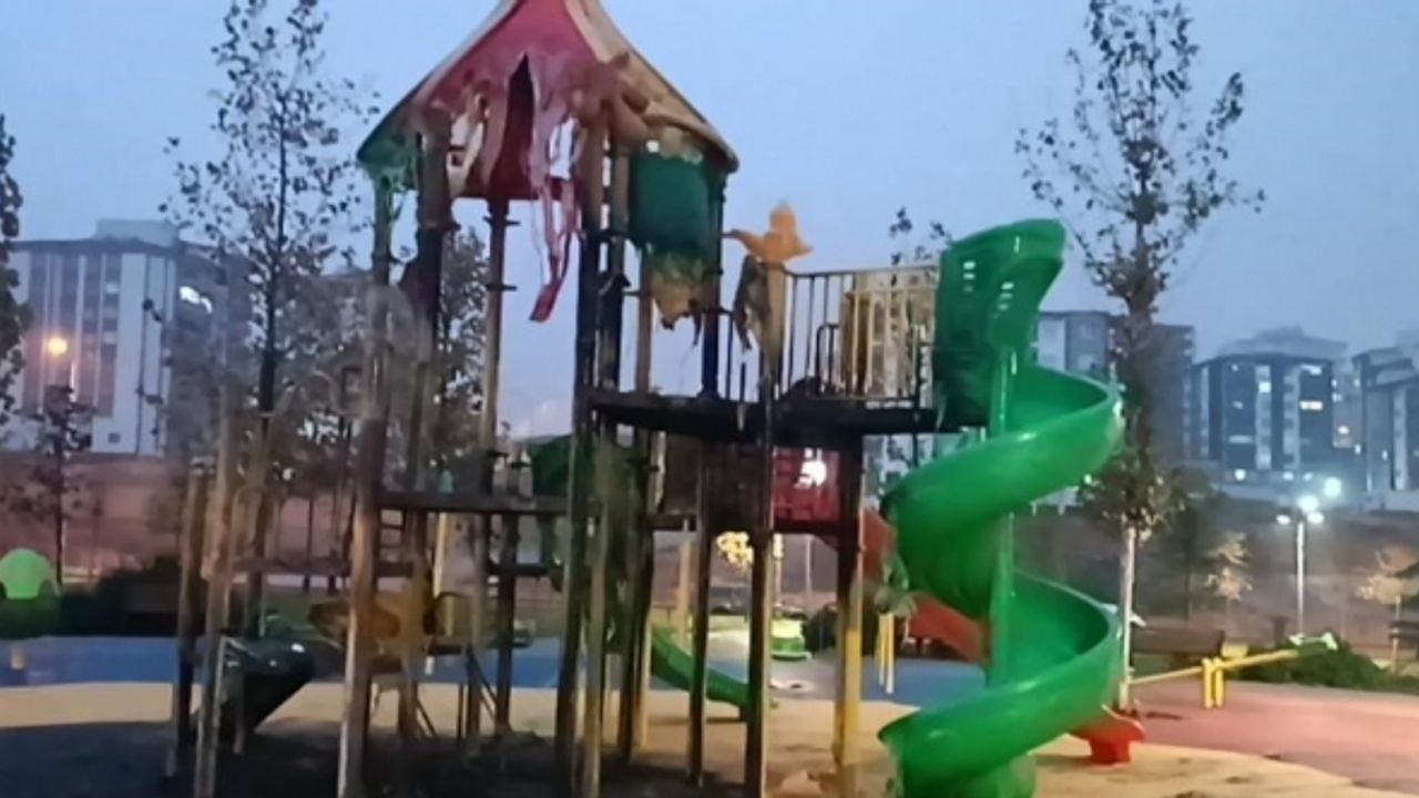 Çocuk parkının yakılmasıyla ilgili 5 PKK/KCK şüphelisi tutuklandı