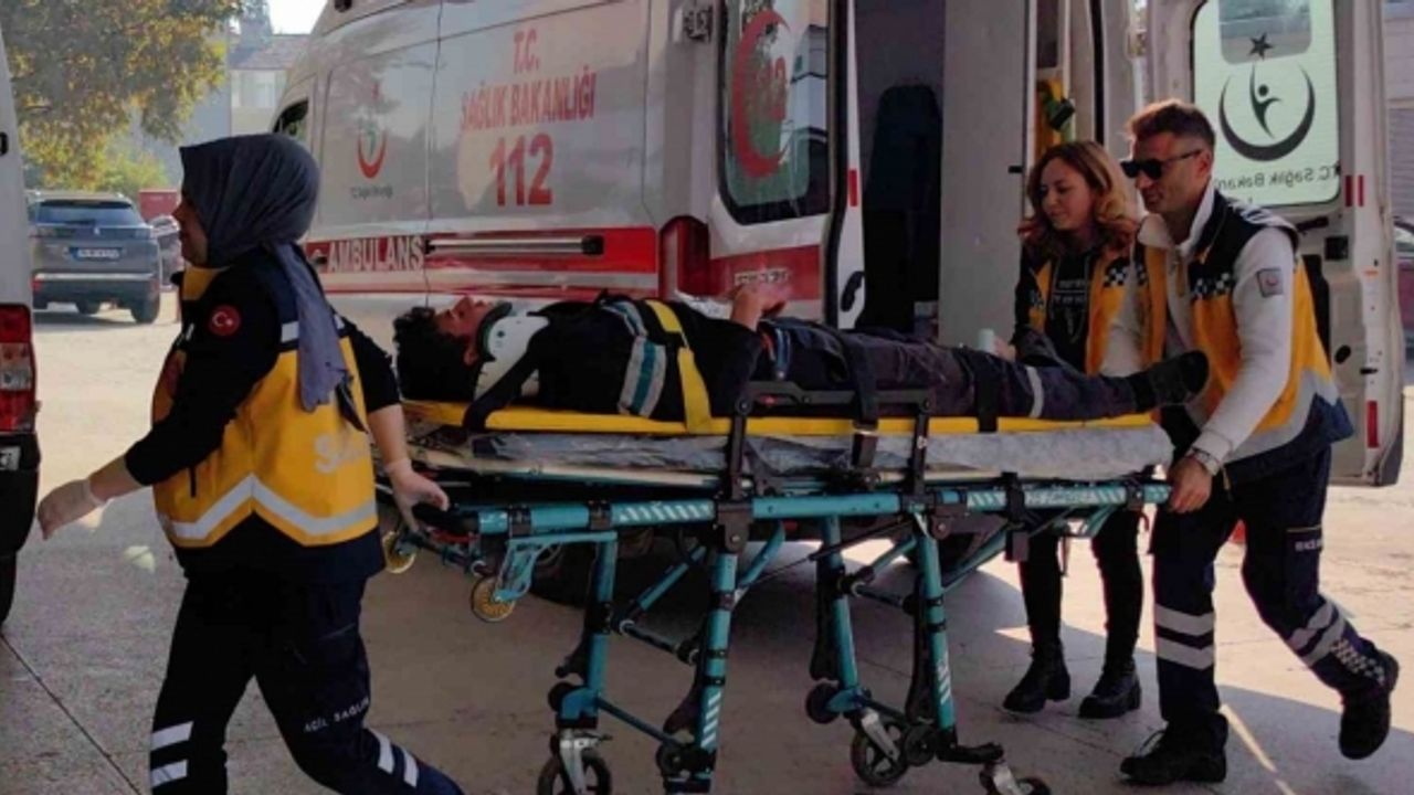 Dere yatağına devrildi: 1 yaralı