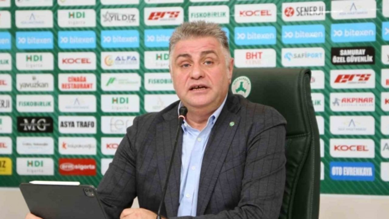 Giresunspor Başkanı Nahid Yamak: "Kulübümüz şuanda borç batağında"
