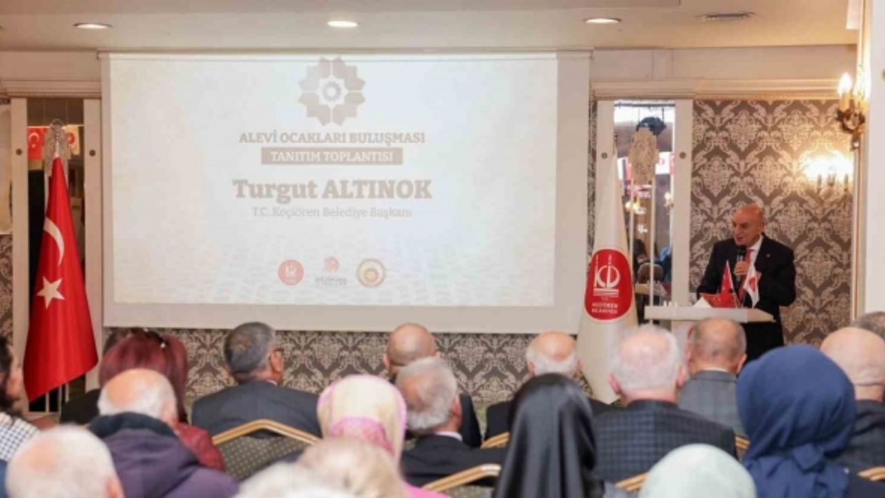 Keçiören’de “Alevi Ocakları Buluşması”nın tanıtımı programı düzenlendi