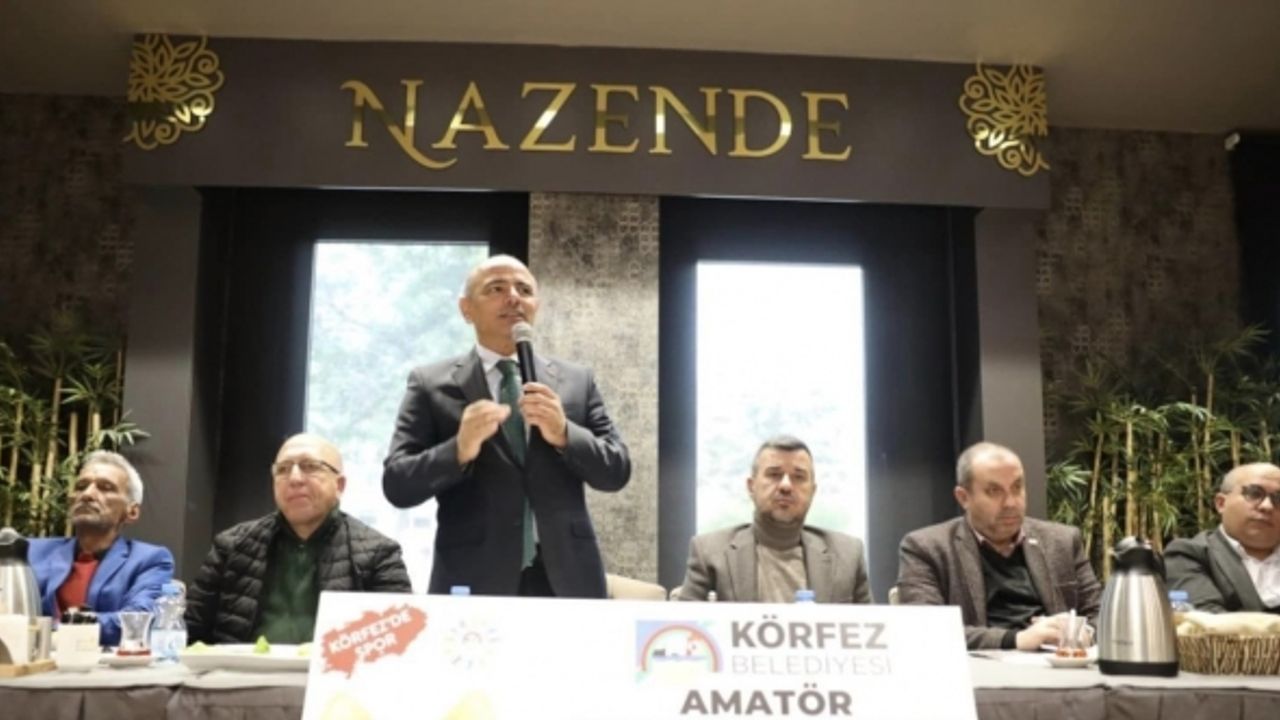 Körfez’de amatör spor kulüplerine 1,5 milyon TL’lik destek