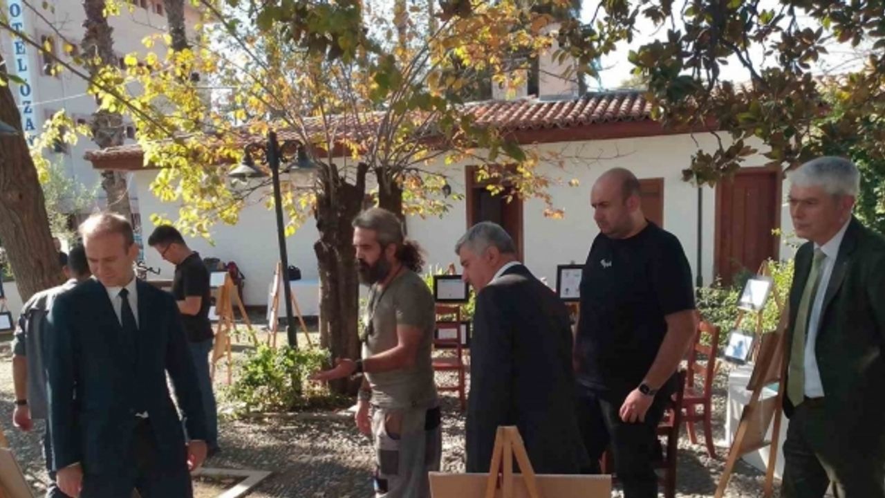 Köyceğiz’de açılan ‘Depremin Çocuk Sesi’ isimli resim sergisi duygulandırdı