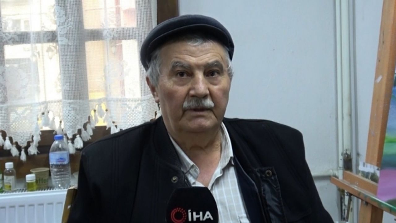 Kütahyalı ’çoban ressam’ Halil Kırkıl 33 yıldır doğayı resmediyor