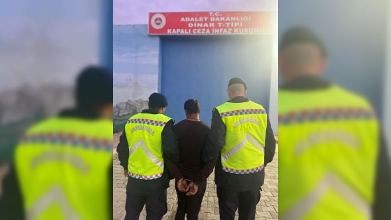 13 yıl hapis cezasıyla aranan şahsı jandarma yakaladı