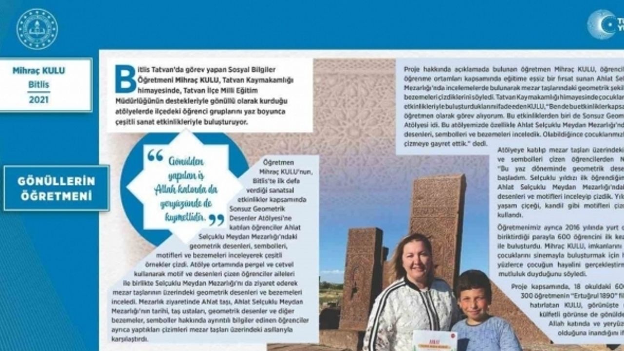 “Ahlat Selçuklu Meydan Mezarlığı Rehber ve Etkinlik” kitabı ilk 20’de yer aldı