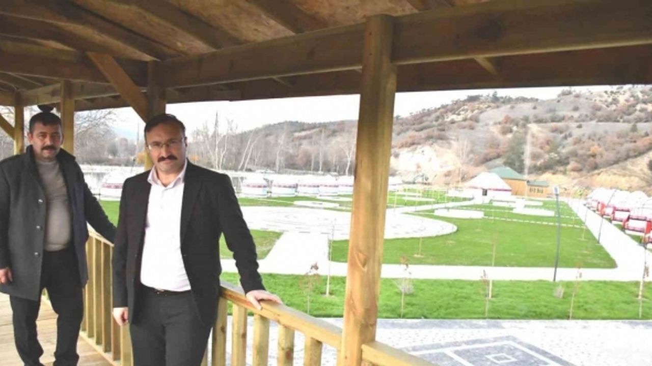 Belediye Başkanı Doğan, Atayurt Obasındaki çalışmaları yerinde inceledi