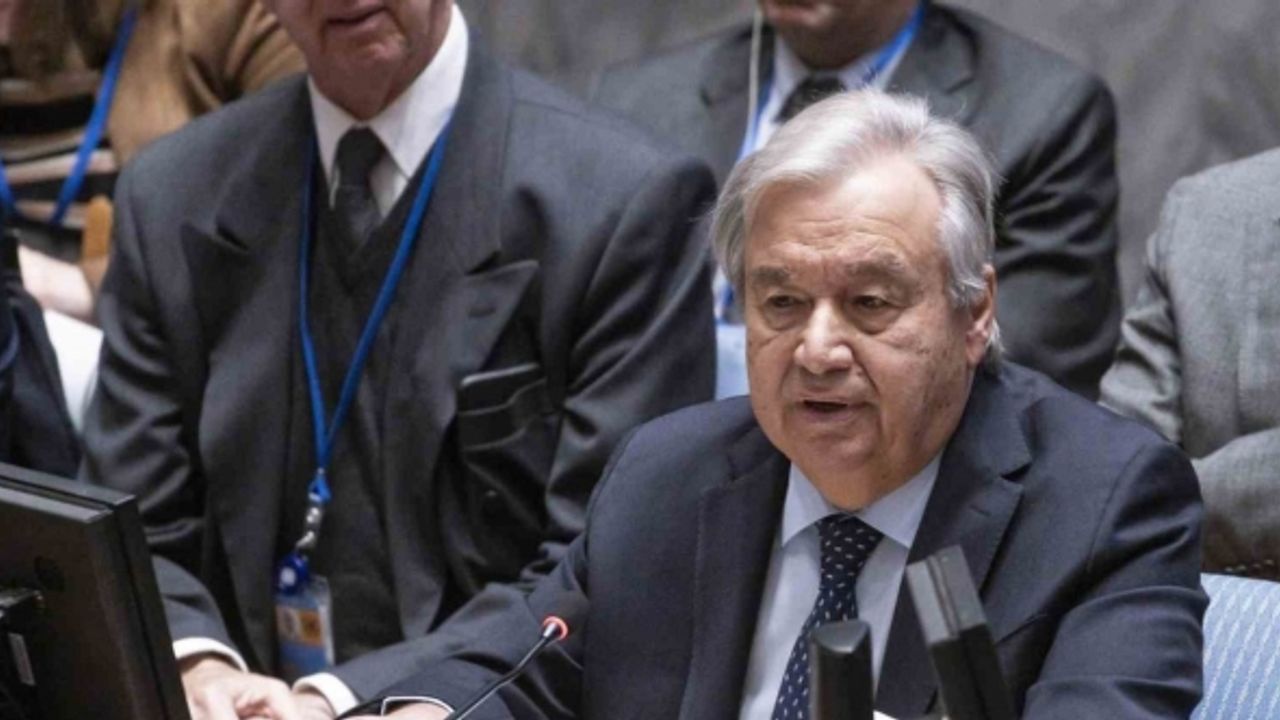 BM Genel Sekreteri Guterres, Gazze için BM Şartı’nın 99. maddesini devreye soktu