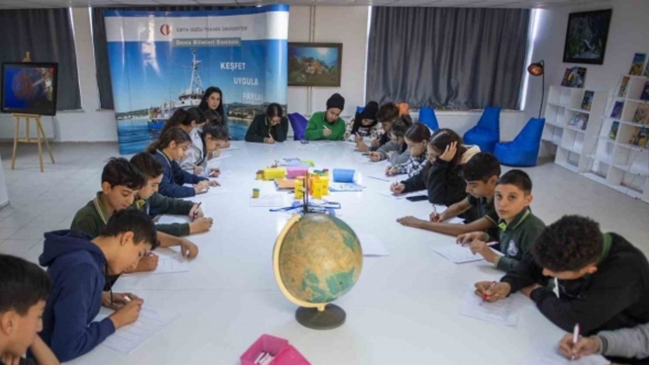 Çocuklar; çevre, deniz ve iklimin önemini eğlenerek öğreniyor