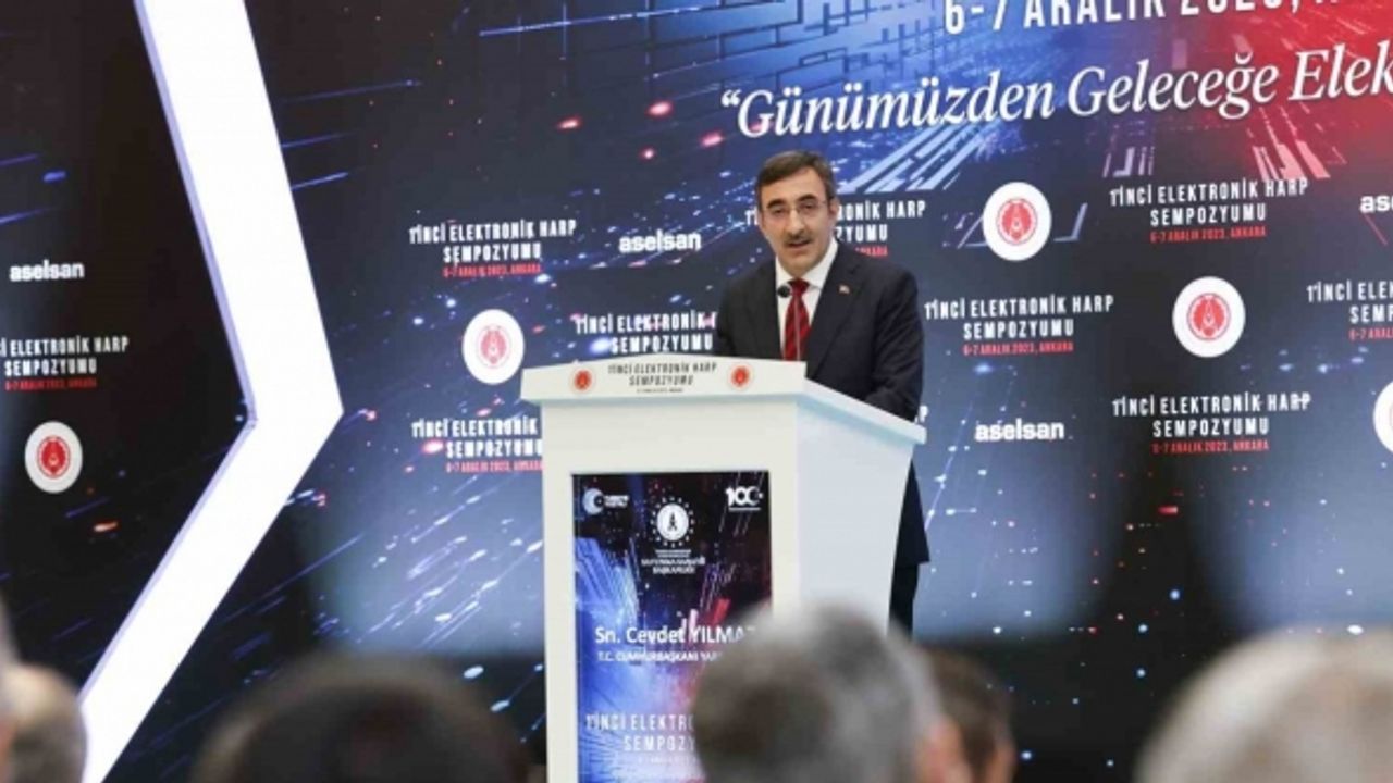 Cumhurbaşkanı Yardımcısı Yılmaz: “Elektronik harp sistemlerimiz ile mavi vatanda daha güçlü hale geleceğiz”