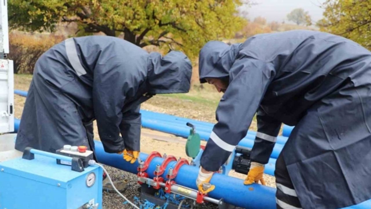 DİSKİ Hani ilçesinde içme suyu sorununu çözüyor