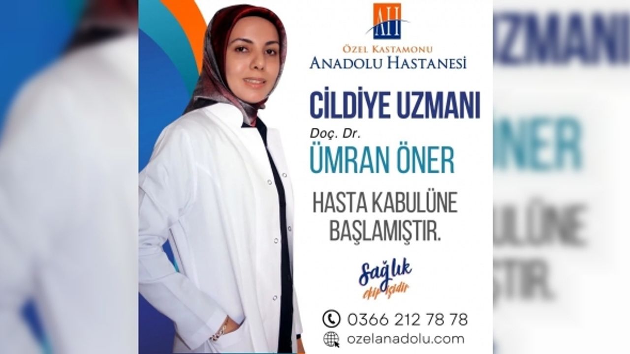 Doç. Dr. Ümran Öner, Özel Kastamonu Anadolu Hastanesinde göreve başladı