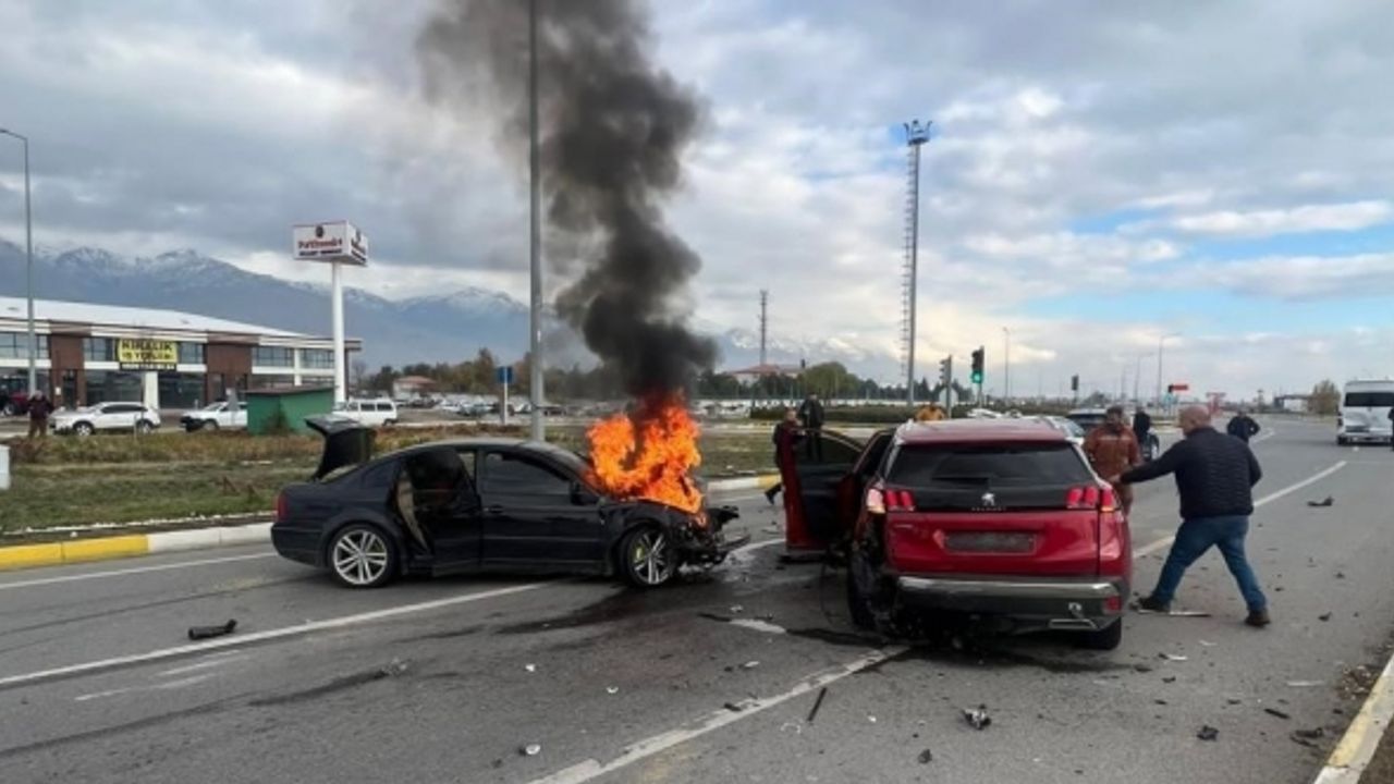 Erzincan’da 15 günde 92 trafik kazası meydana geldi