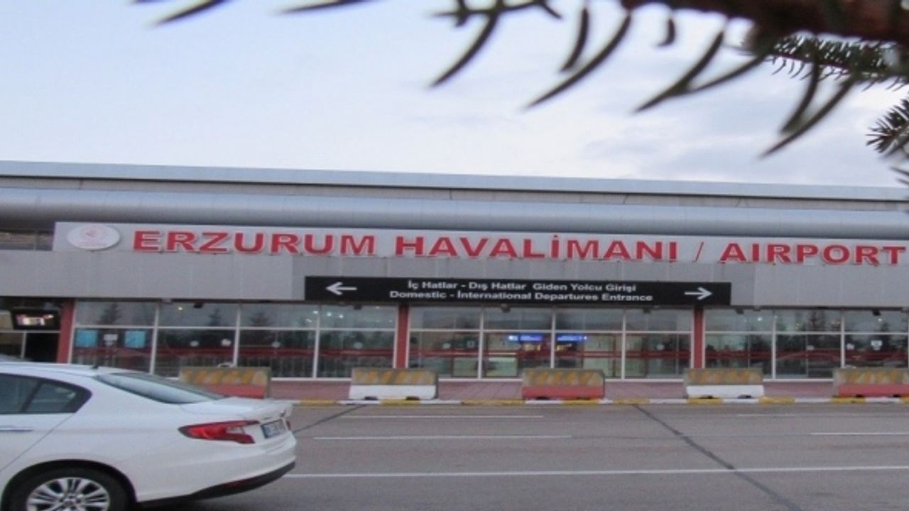 Erzurum Havalimanı’nda bir ayda 86 bin 865 yolcuya hizmet verildi