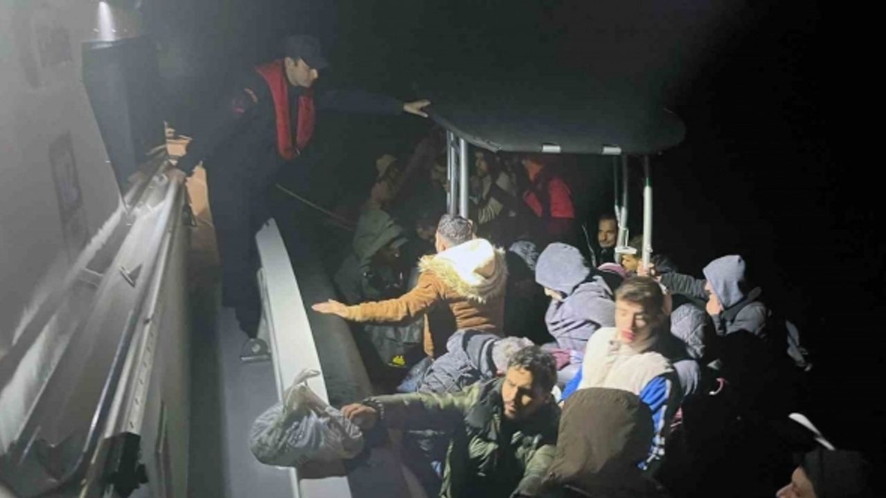 Fethiye’de 82 düzensiz göçmen yakalandı, 33 göçmen kurtarıldı