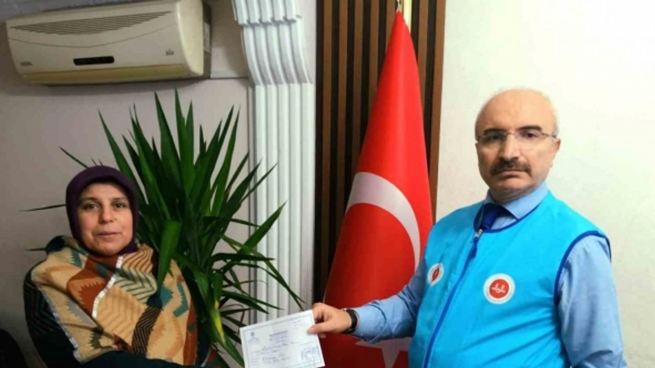 Gediz’de Filistin’li mazlumlar için duygulandıran bağış