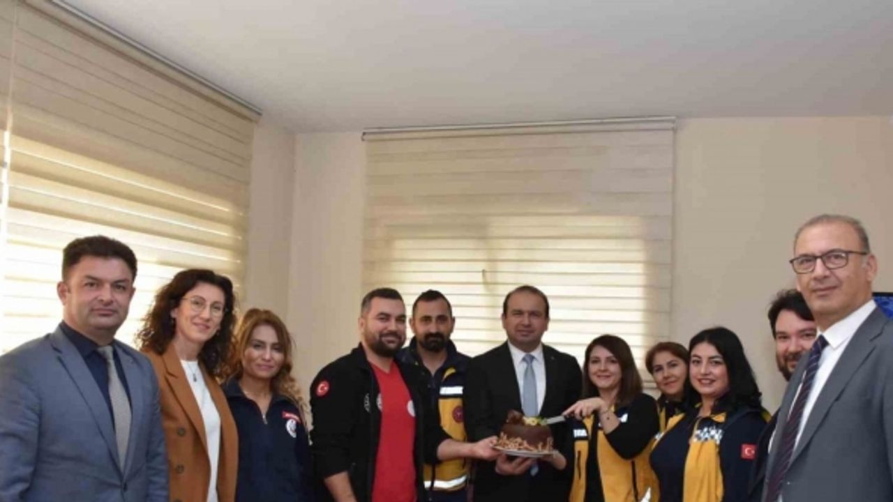 İl Sağlık Müdürü Şenkul, sağlık personellerinin haftasını kutladı