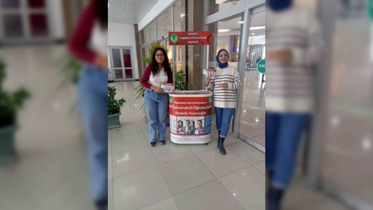 Isparta’da sağlık çalışanları üniversite öğrencileri için burs kampanyası başlattı