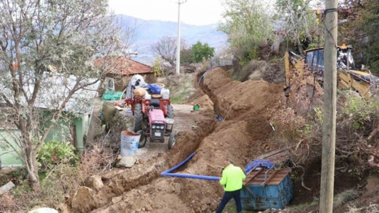 Karaağaç’ın 34 milyon liralık yatırımında altyapı çalışmaları sürüyor