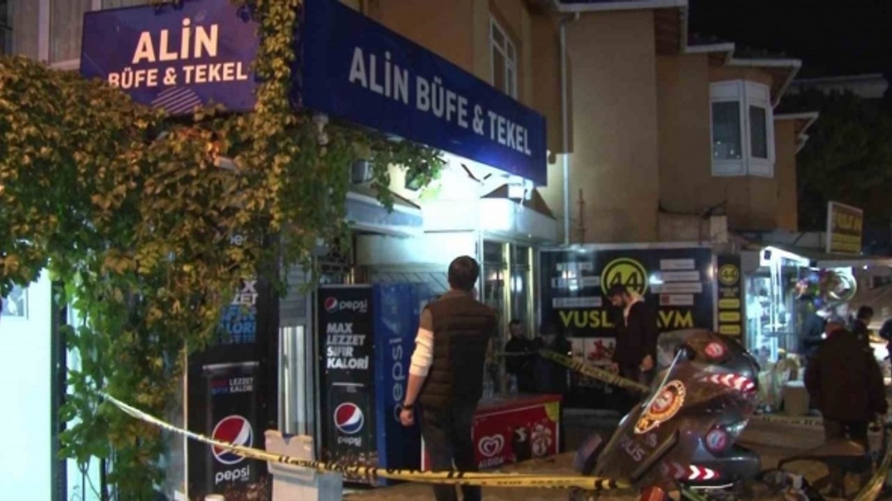 Maltepe’de tekel bayisine silahlı saldırı: 1 ağır yaralı