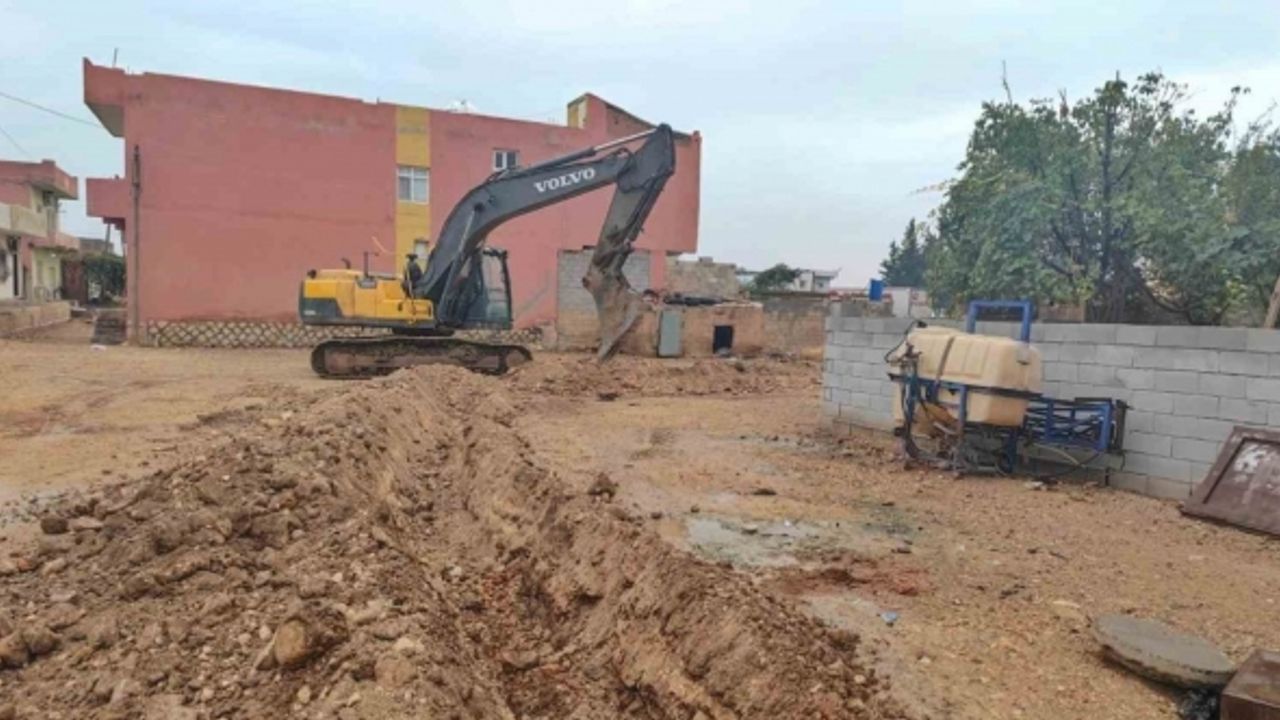 Mardin’de mahallelerde su sorunu çözüme kavuşuyor
