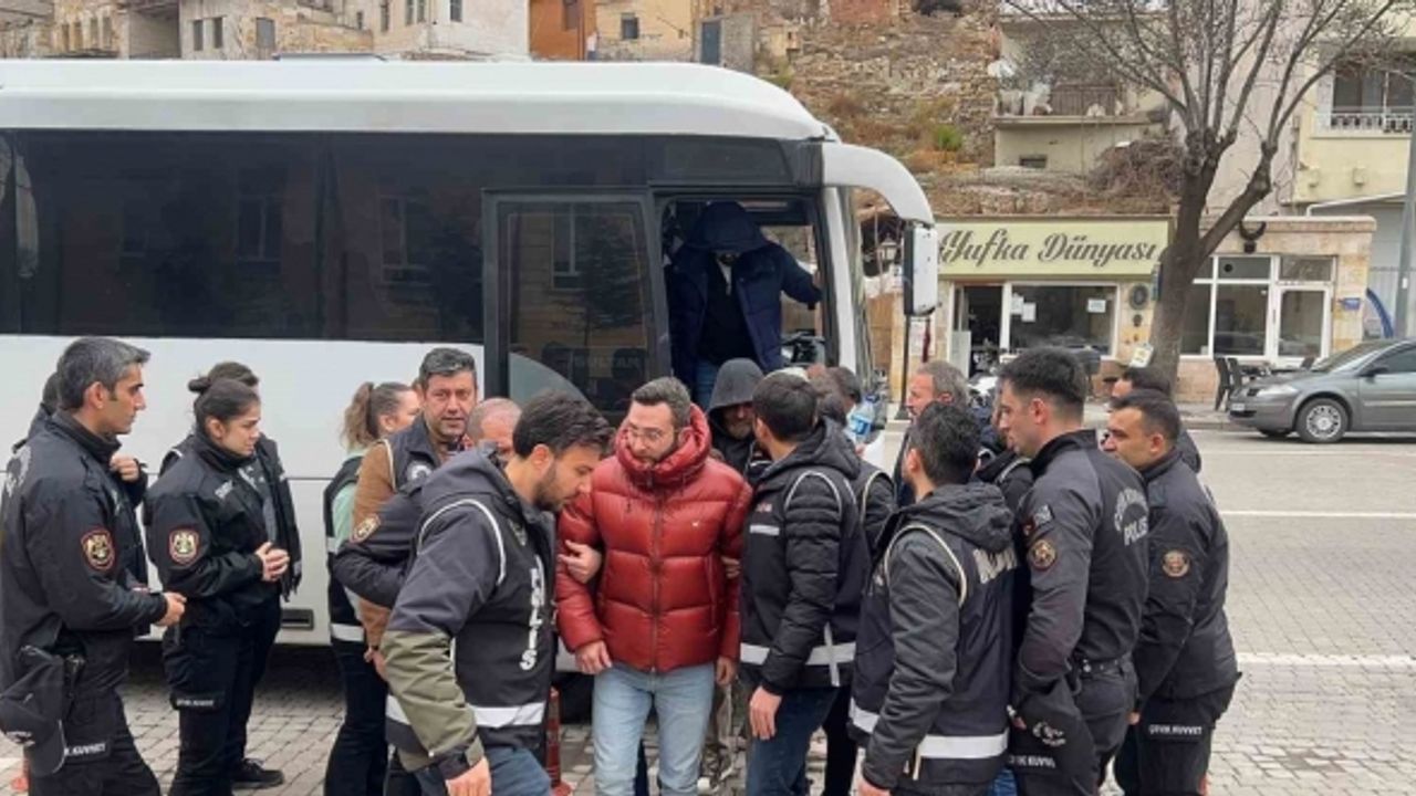 Nevşehir’de noter aracılığıyla rüşvet operasyonunda 8 kişi tutuklandı
