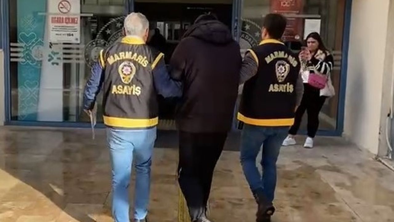 On yıl hapis cezası ile aranıyordu, Marmaris’te yakalandı