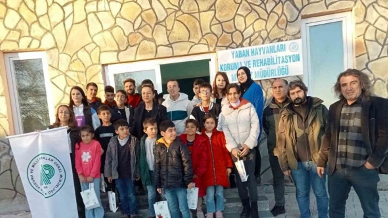 Özel öğrencilerden yaban hayatı merkezine ziyaret