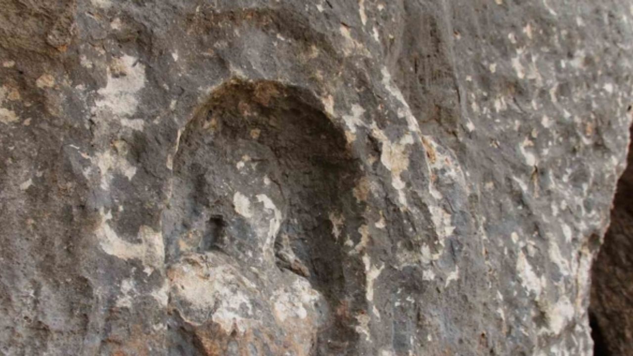 Perre Antik Kent’teki saha taramasında ilginç mezar kabartmaları ortaya çıktı