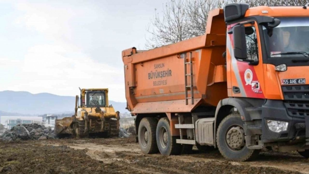 Samsun’da kent içi trafiğini rahatlatacak imar yolları açılıyor