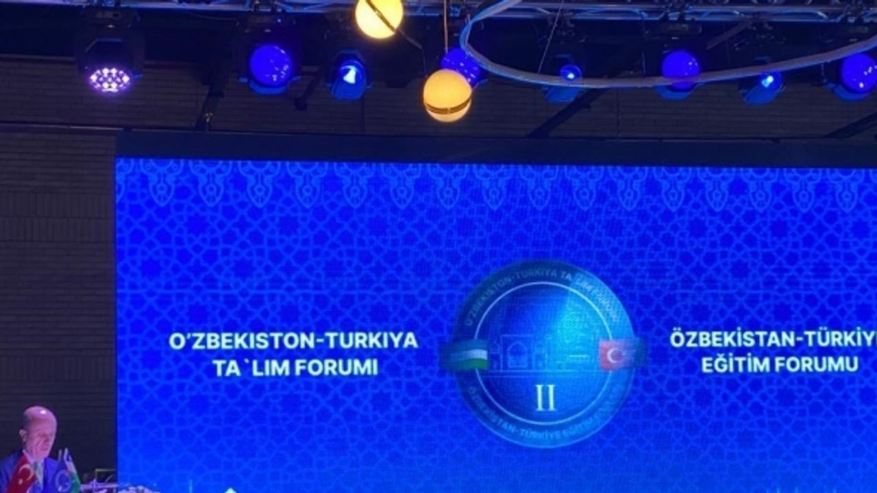 Siirt Üniversitesi Rektörü, Özbekistan’da düzenlenen ’2. Özbek-Türk Eğitim Forumu’na katıldı