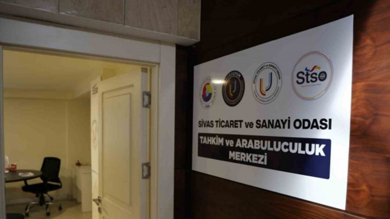 Sivas’ta Tahkim ve Arabuluculuk Merkezi açıldı