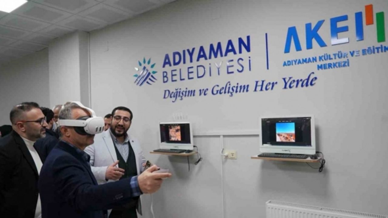 Vatandaşlar Adıyaman’ın tarihi yerlerini sanal gerçeklilik gözlüğüyle gezebilecek