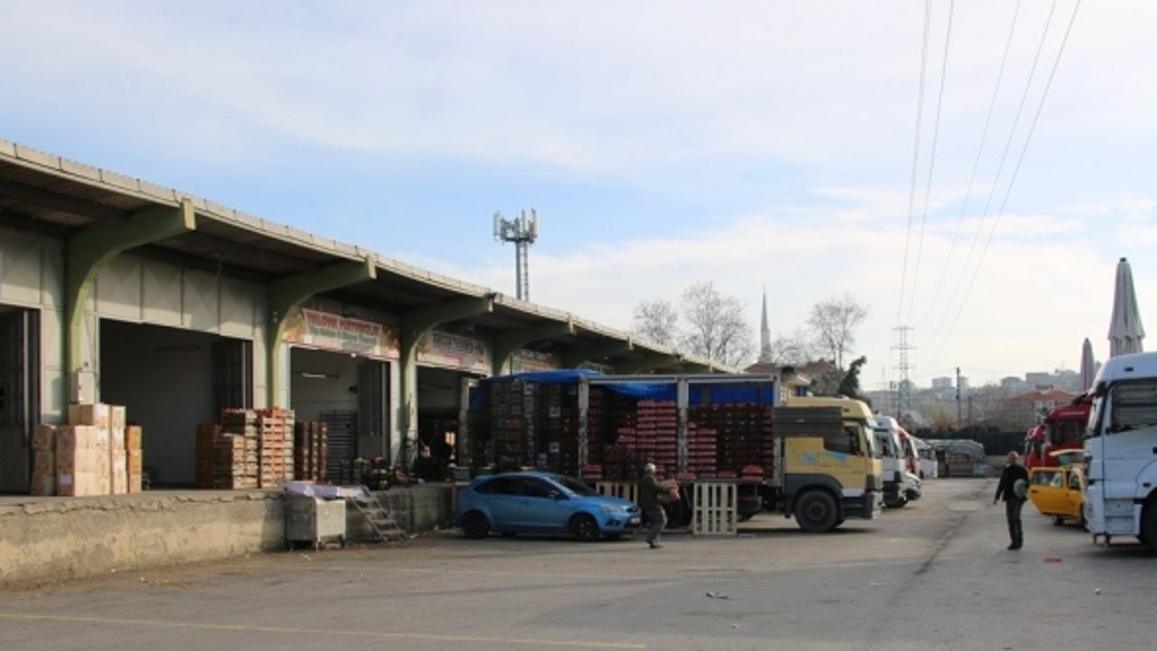 Yalova halinde 11 ayda 31 bin 96 ton meyve sebze çıkışı yapıldı