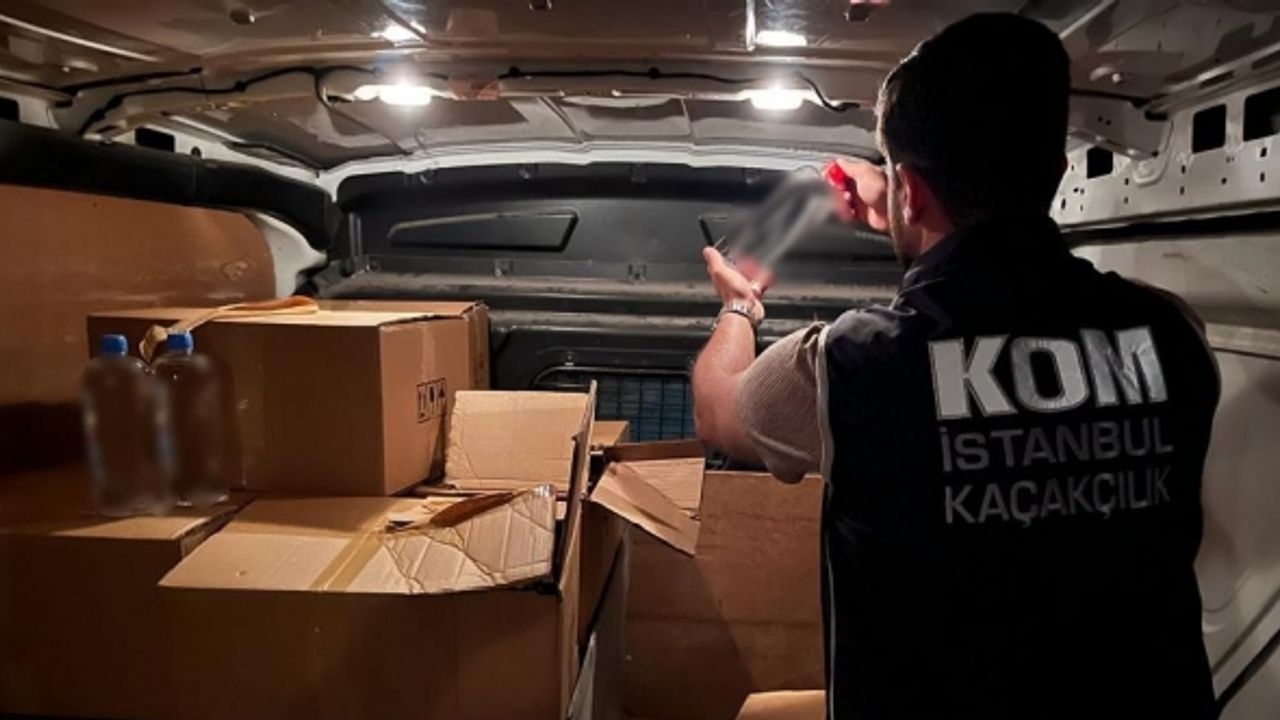 Yılbaşı öncesi İstanbul merkezli 8 ilde 150 milyon liralık sahte içki operasyonu: 50 gözaltı