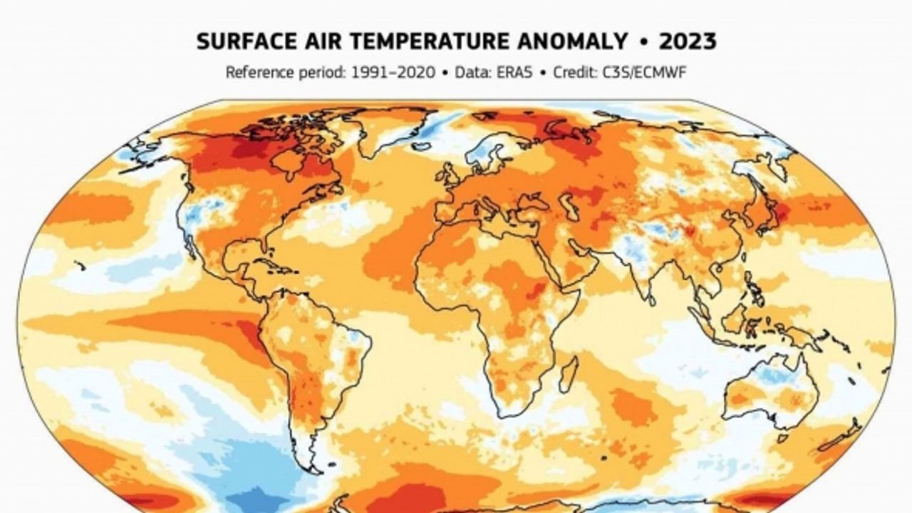 2023 kayıt altına alınan en sıcak yıl oldu