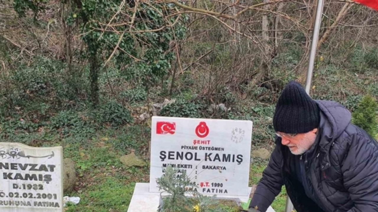 34 yıl önce şehit olan arkadaşlarını yad etmek için kilometrelerce yol kat ettiler