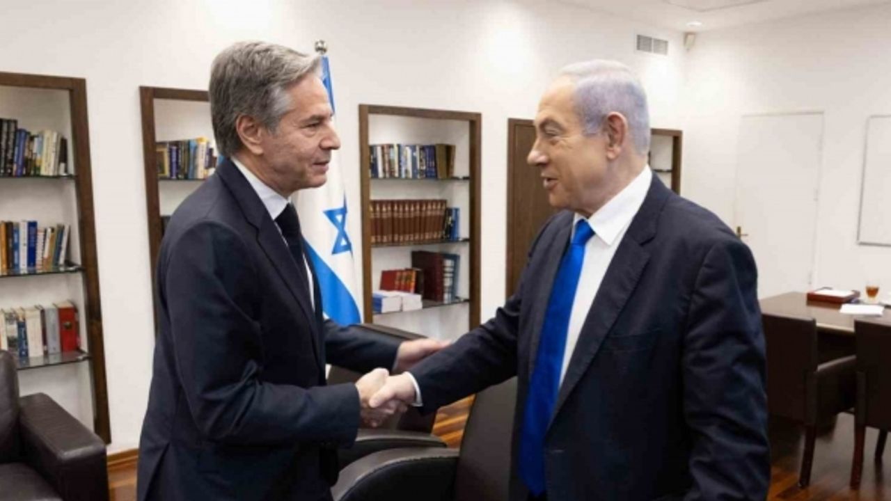 ABD Dışişleri Bakanı Blinken, İsrail Başbakanı Netanyahu ile görüştü