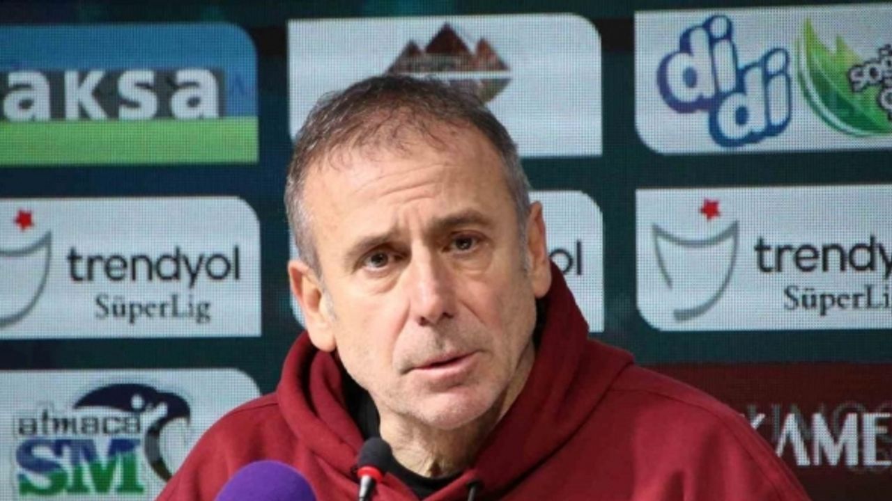 Abdullah Avcı: “Yine de ligin üçüncüsü bir Trabzonspor var”
