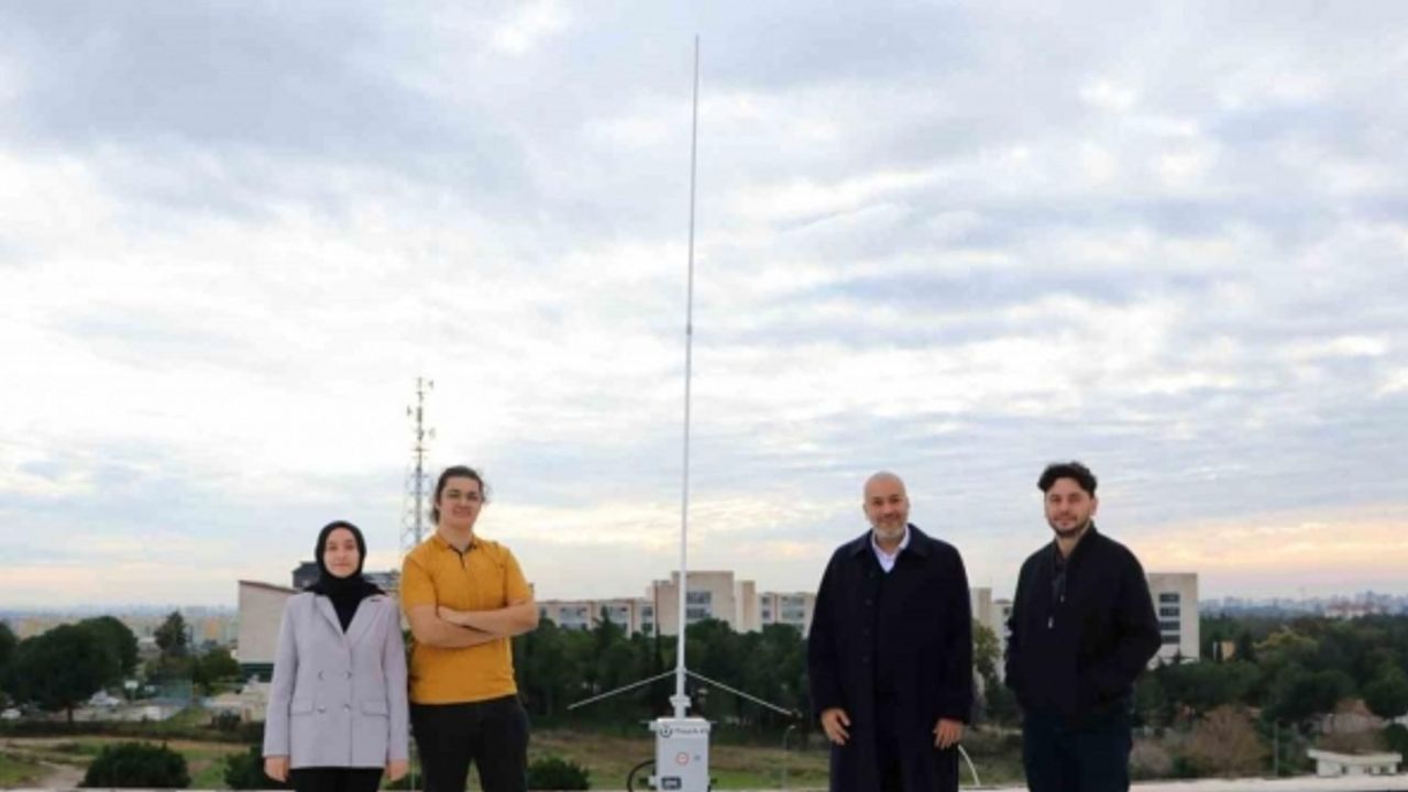 Adana’da Türkiye’nin 6. ’Alçak Yörünge Uydu Yer Gözlem İstasyonu’ kuruldu